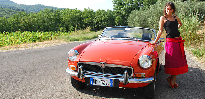 Vintage cars hire gift vouchers