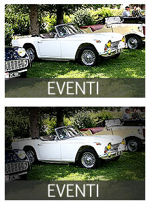 Noleggio auto d'epoca per eventi